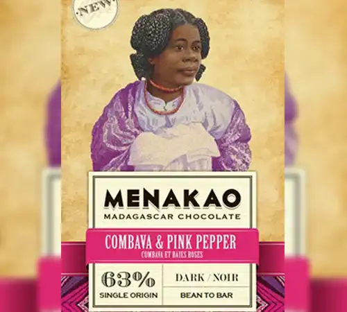 Combava et baies roses